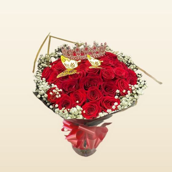 Bright floral arrangement to send well wishes
